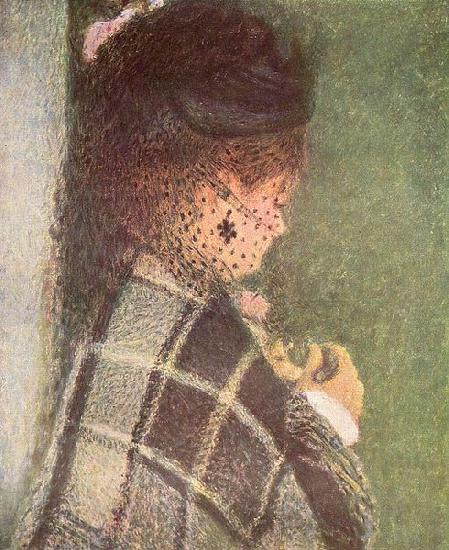Pierre-Auguste Renoir Dame mit Schleier oil painting image